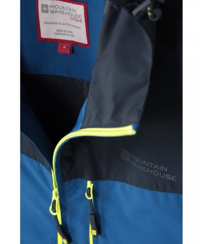 Brisk Extreme Mens Waterproof Jacket Two Tone Blue $36.90 Jackets