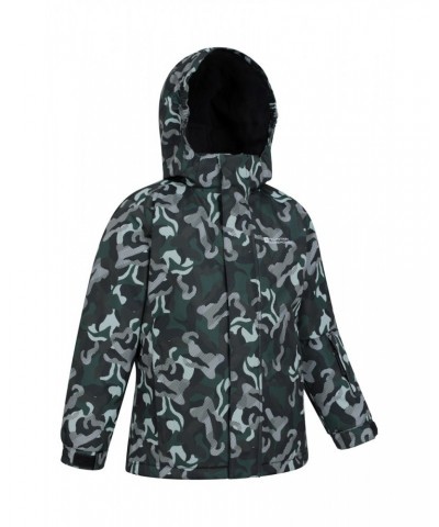 Kids Printed Ski Jacket & Pant Set Black $29.90 Jackets