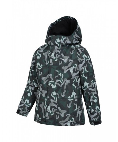 Kids Printed Ski Jacket & Pant Set Black $29.90 Jackets