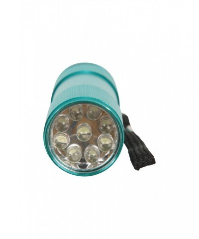 Fun 9 LED Gift Flashlight Teal $8.11 Walking Equipment