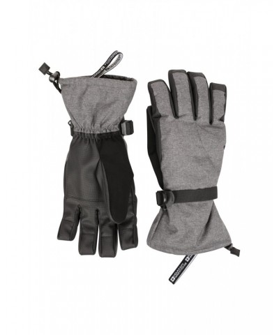 Lodge Mens Ski Gloves Dark Grey $21.08 Accessories