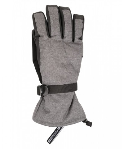 Lodge Mens Ski Gloves Dark Grey $21.08 Accessories