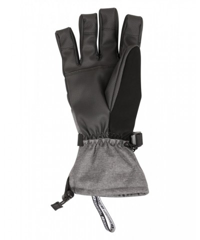 Lodge Mens Ski Gloves Dark Grey $21.08 Accessories