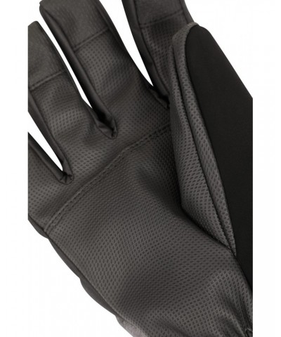 Lodge Mens Ski Gloves Dark Grey $21.08 Accessories