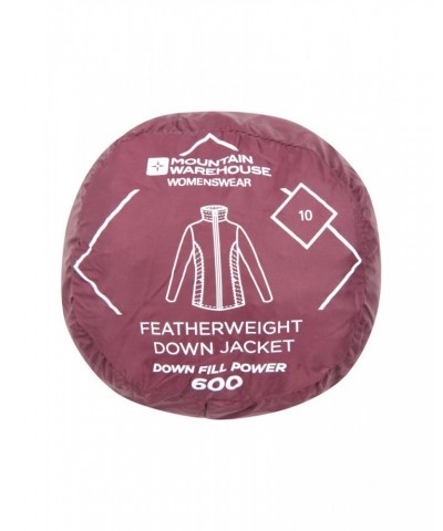 Featherweight Extreme Down Womens Jacket Burgundy $24.00 Jackets