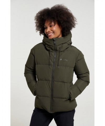 Toasty Womens Short Insulated Jacket Khaki $32.90 Jackets