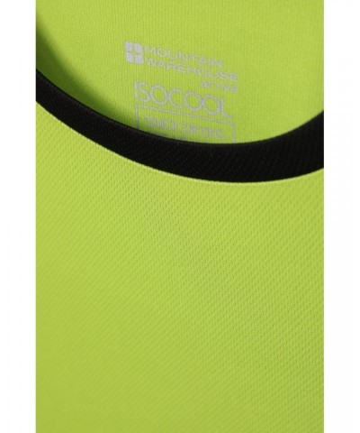 Endurance Isocool Mens Active T-Shirt Bright Green $13.74 Active