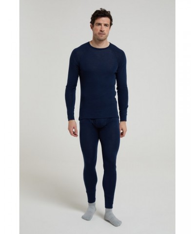 Merino Mens Thermal Top Navy $16.80 Thermals