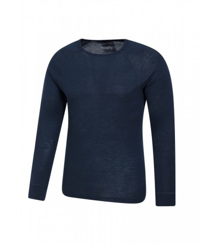 Merino Mens Thermal Top Navy $16.80 Thermals