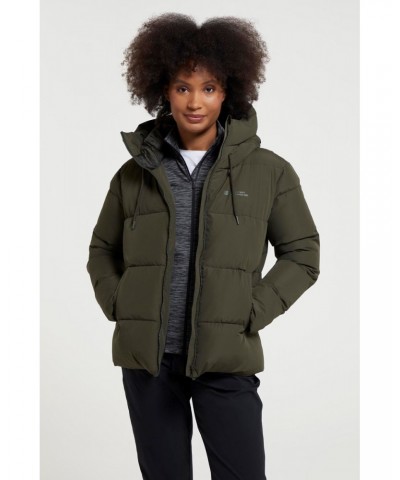 Toasty Womens Short Insulated Jacket Khaki $32.90 Jackets