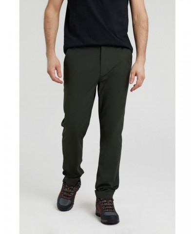 Odyssey Mens Water Resistant Stretch Pants Dark Khaki $25.36 Pants