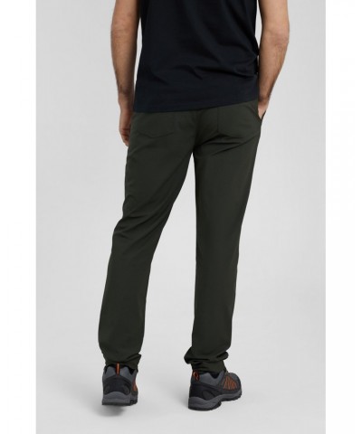 Odyssey Mens Water Resistant Stretch Pants Dark Khaki $25.36 Pants