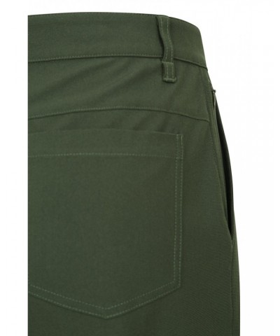 Odyssey Mens Water Resistant Stretch Pants Dark Khaki $25.36 Pants