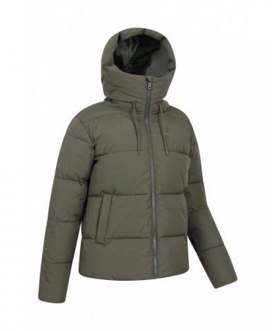 Toasty Womens Short Insulated Jacket Khaki $32.90 Jackets