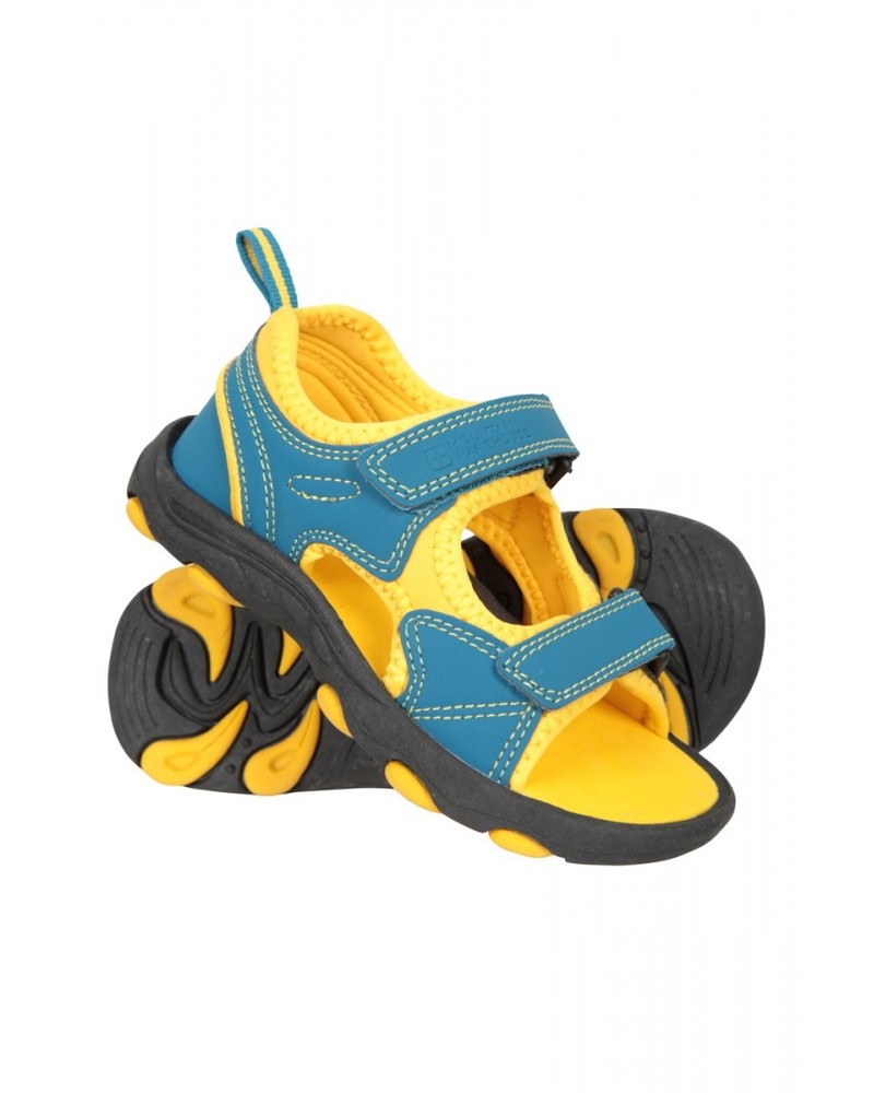 Pebble Junior Sandals Teal $13.10 Footwear