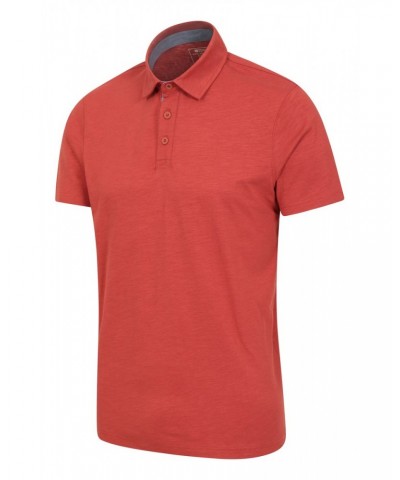 Hasst II Mens Organic Polo Red $13.74 Tops