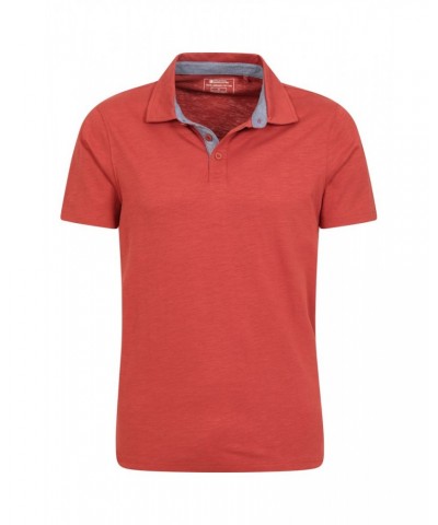 Hasst II Mens Organic Polo Red $13.74 Tops