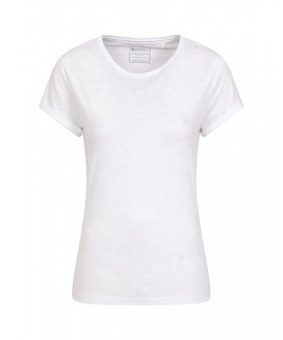 Bude Womens Relaxed Fit T-Shirt White $9.17 Tops