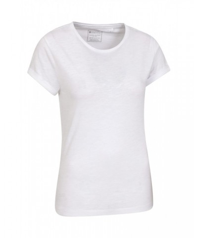 Bude Womens Relaxed Fit T-Shirt White $9.17 Tops