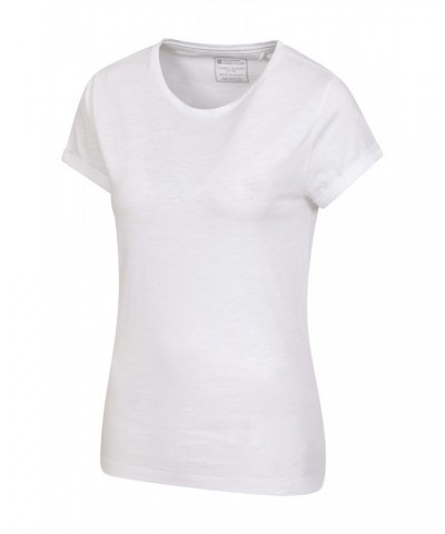 Bude Womens Relaxed Fit T-Shirt White $9.17 Tops