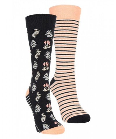 Floral Womens Rain Boot Socks Multipack Navy $14.49 Accessories