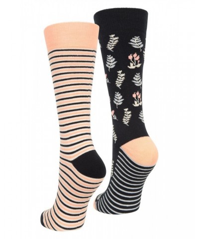 Floral Womens Rain Boot Socks Multipack Navy $14.49 Accessories