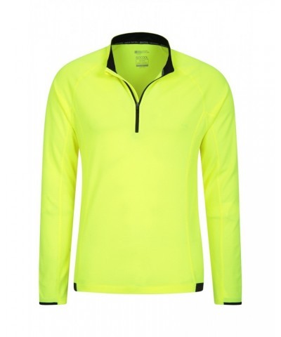 Cycle Mens Long Sleeve Top Yellow $16.52 Active