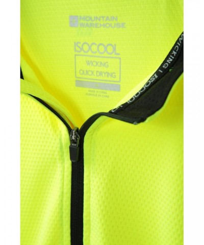 Cycle Mens Long Sleeve Top Yellow $16.52 Active