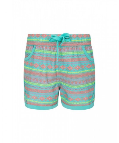 Patterned Kids Boardshorts Green $9.50 Pants