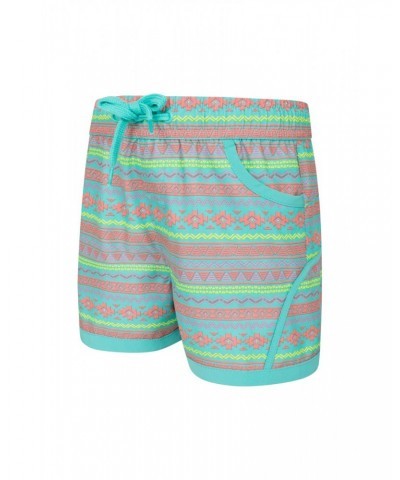 Patterned Kids Boardshorts Green $9.50 Pants