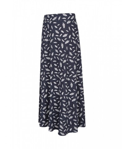 Shore Womens Long Jersey Skirt Navy $18.89 Dresses & Skirts