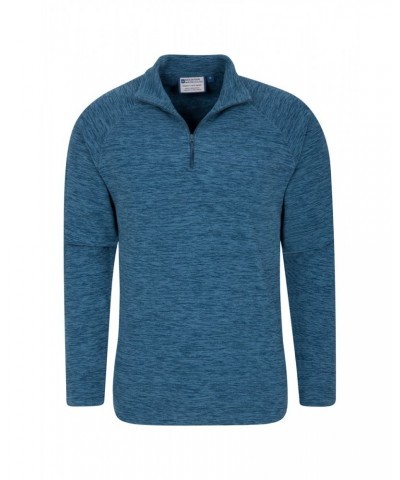 Snowdon Melange Mens Half-Zip Fleece Multipack Petrol $22.55 Fleece