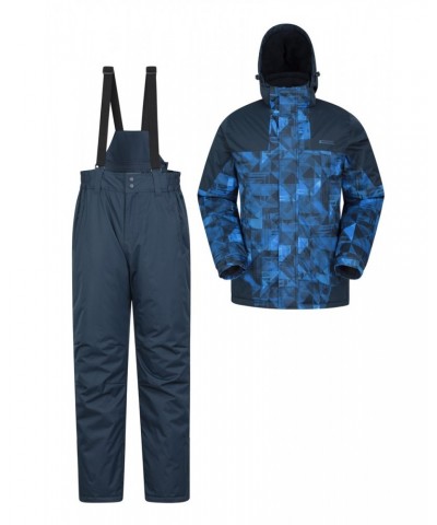 Mens Ski Jacket and Pant Set Bright Blue $31.50 Jackets