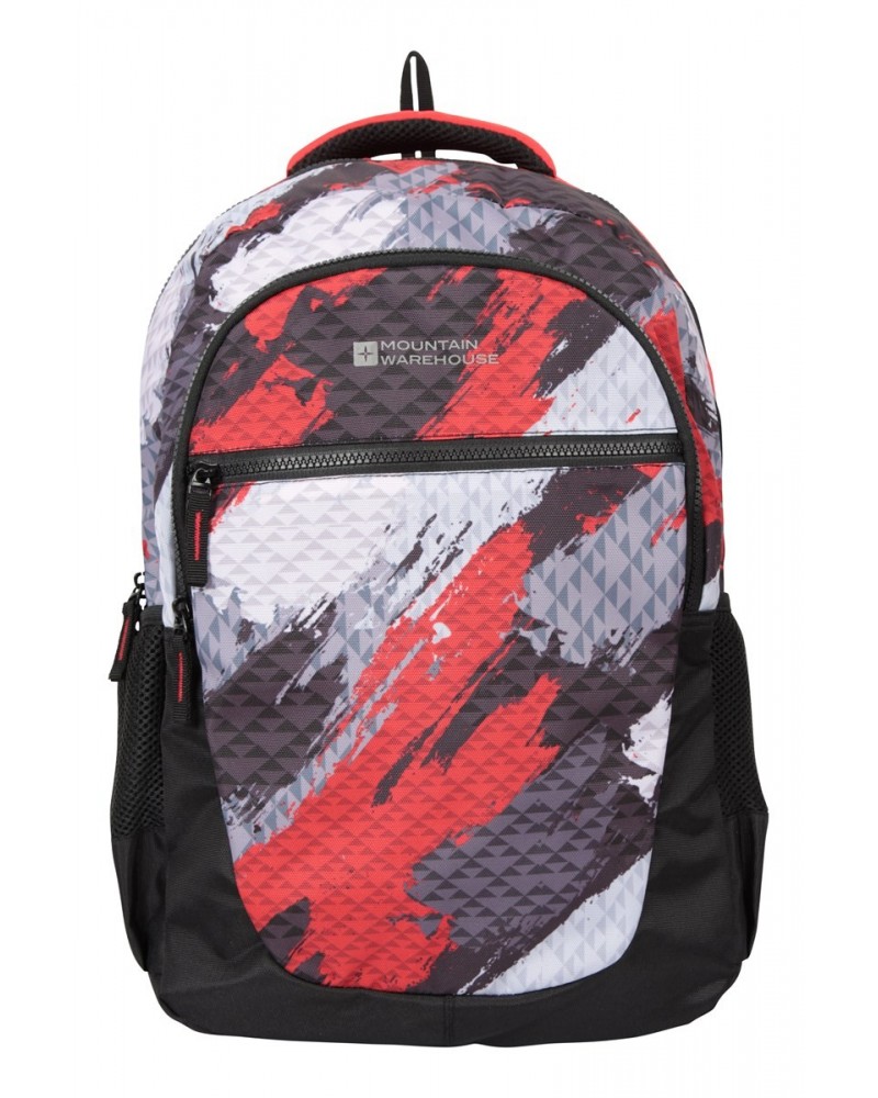 Kids Printed Backpack 20L Red $13.86 Backpacks