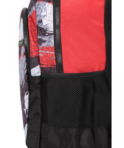 Kids Printed Backpack 20L Red $13.86 Backpacks