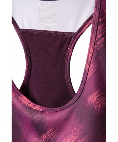 Mesh Motion Sports Bra Burgundy $14.57 Active