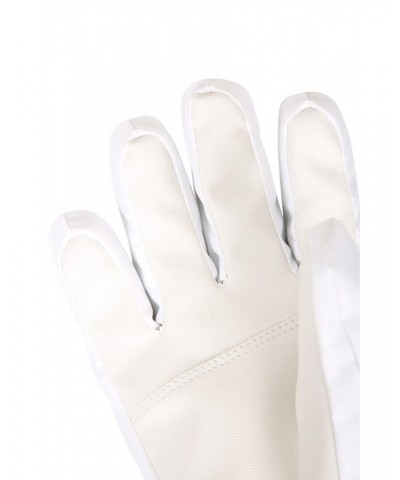 Parallax Womens Waterproof Ski Gloves White $17.39 Ski