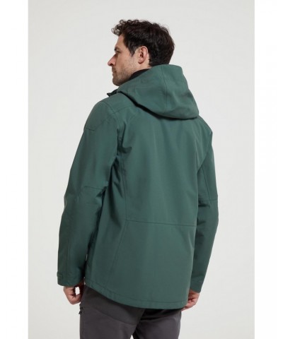 Bachill Mens 3 Layer Waterproof Jacket Green $32.80 Jackets