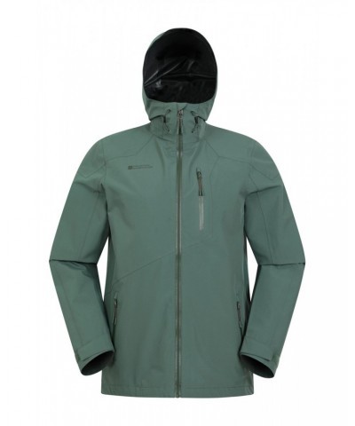 Bachill Mens 3 Layer Waterproof Jacket Green $32.80 Jackets