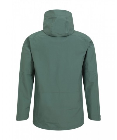 Bachill Mens 3 Layer Waterproof Jacket Green $32.80 Jackets