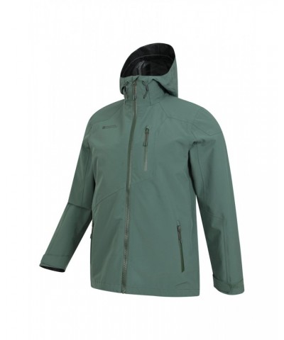 Bachill Mens 3 Layer Waterproof Jacket Green $32.80 Jackets