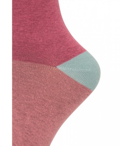 Seasons Womens Polygiene Socks 5-Pack Purple $13.49 Accessories