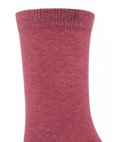 Seasons Womens Polygiene Socks 5-Pack Purple $13.49 Accessories