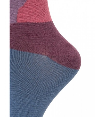 Seasons Womens Polygiene Socks 5-Pack Purple $13.49 Accessories