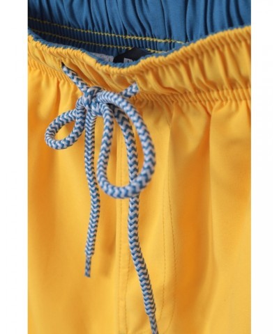 Aruba Mens Swim Shorts Bright Yellow $16.49 Pants