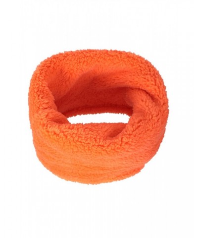 Kids Sherpa Fleece Neck Gaiter Bright Orange $11.19 Accessories