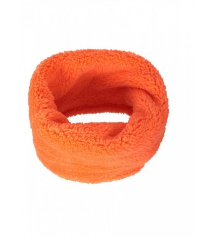 Kids Sherpa Fleece Neck Gaiter Bright Orange $11.19 Accessories