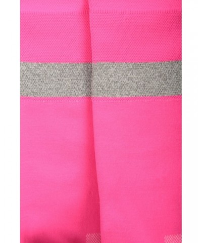 Iso-Viz Reflective Womens Running Socks Bright Pink $10.39 Accessories