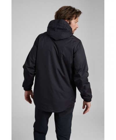 Bracken Extreme 3 in 1 Mens Waterproof Jacket Black $69.00 Jackets