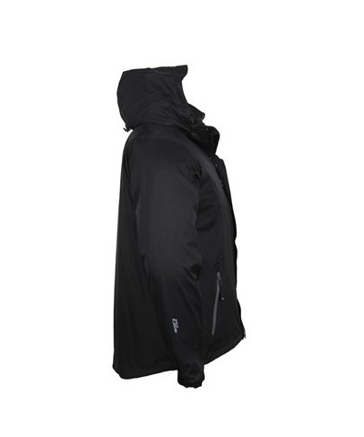 Bracken Extreme 3 in 1 Mens Waterproof Jacket Black $69.00 Jackets